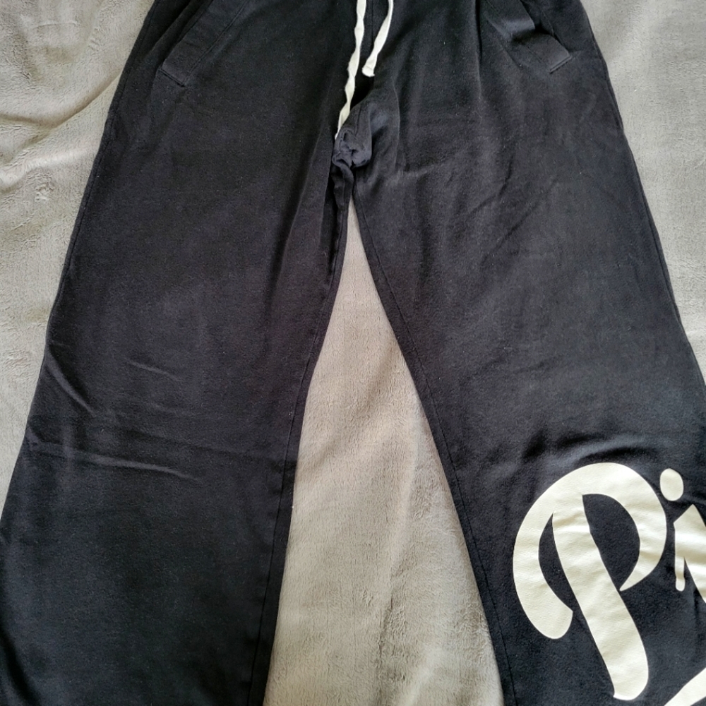 Pink by Victoria's Secret Boyfriend pants sz med